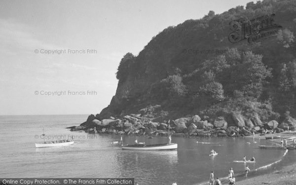 Photo of Watcombe, Beach And Cliffs c.1938