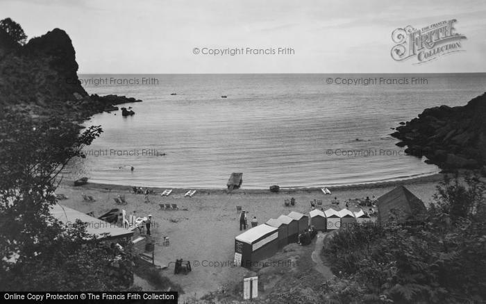 Photo of Watcombe, The Beach c.1938