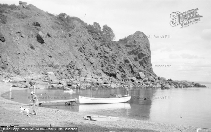 Photo of Watcombe, The Beach c.1938