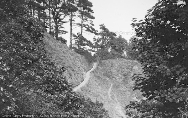 Photo of Watcombe, The Goat Path, Cliffs c.1938