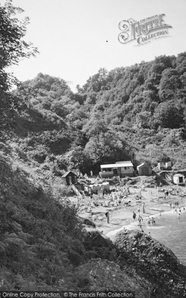 Photo of Watcombe, Woods And Beach c.1938