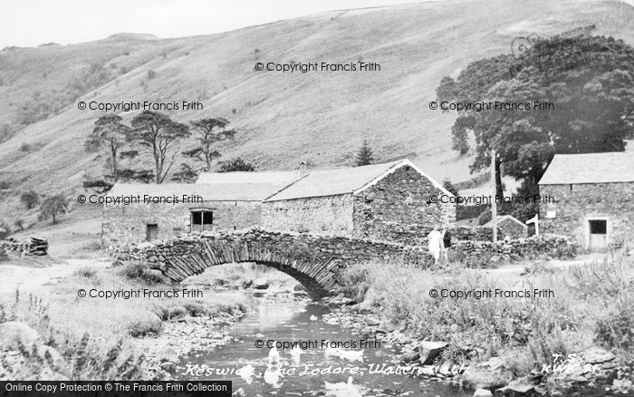 Photo of Watendlath, Bridge And The Farm c.1950