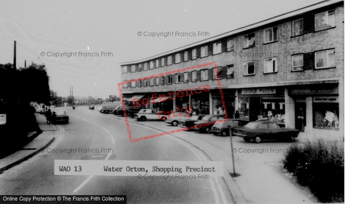 Photo of Water Orton, Shopping Precinct c.1965