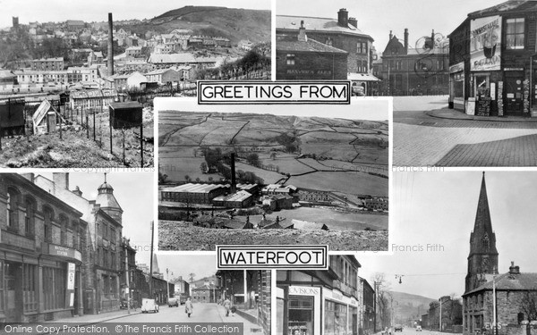 Photo of Waterfoot, Composite c.1955