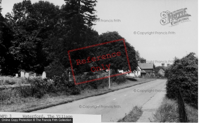 Photo of Waterford, The Village c.1955