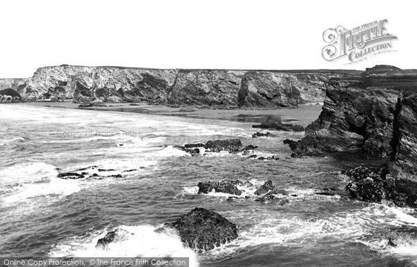 Photo of Watergate Bay, 1887