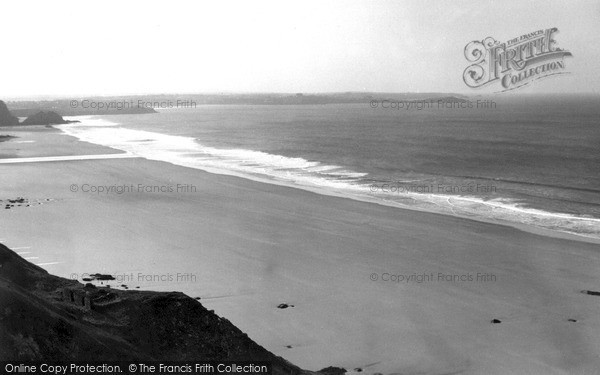 Photo of Watergate Bay, Beach c.1955
