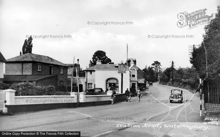 Photo of Wateringbury, Station Road c.1955