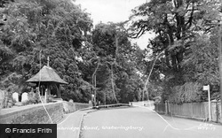 Tonbridge Road c.1955, Wateringbury