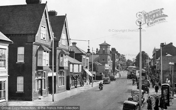 Photo of Waterlooville, London Road c1955