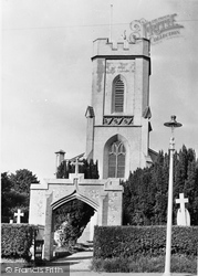 St George's Church c.1955, Waterlooville