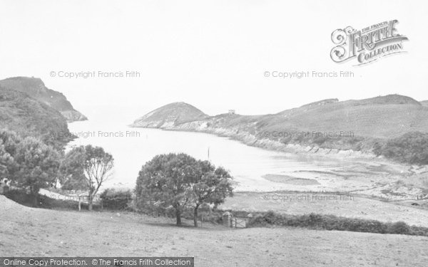Photo of Watermouth, A View From The Castle c.1955