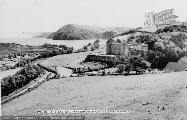 Photo of Watermouth, Castle And Bay c.1960