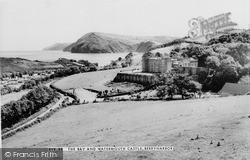 Castle And Bay c.1960, Watermouth
