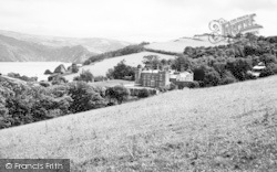 Castle And Hangman Hill c.1965, Watermouth