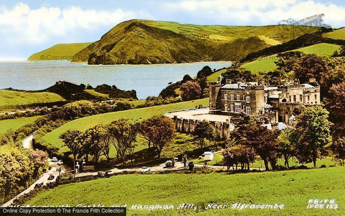 Photo of Watermouth, Castle And Hangman Hills c.1965
