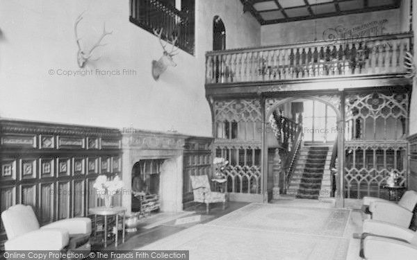 Photo of Watermouth, Castle, The Hall c.1955