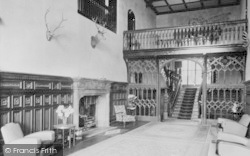 Castle, The Hall c.1955, Watermouth
