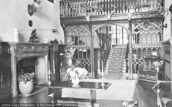 Photo of Watermouth, Castle, The Hall c.1965