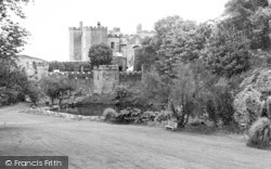 Castle, The Lake And Putting Green c.1965, Watermouth