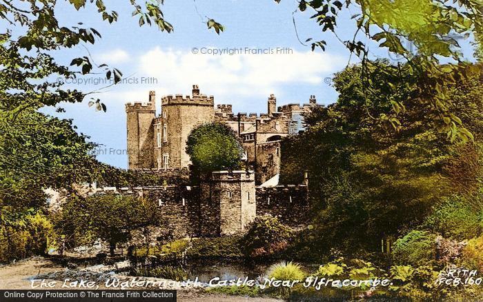 Photo of Watermouth, Castle, The Lake c.1965