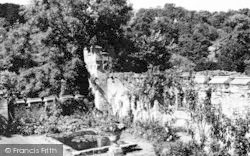 Castle, The Rose Garden c.1960, Watermouth