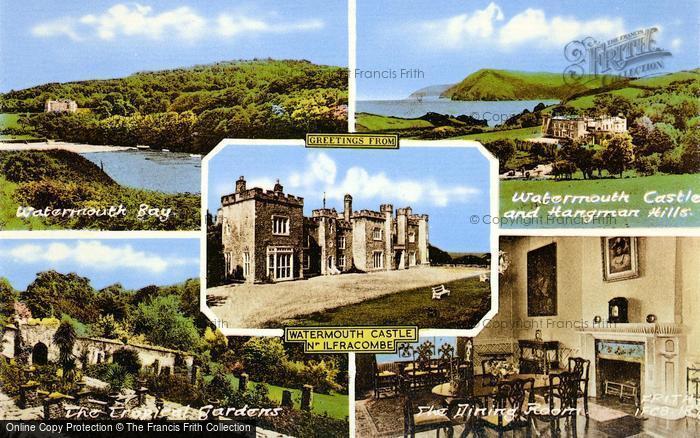 Photo of Watermouth, Composite c.1960