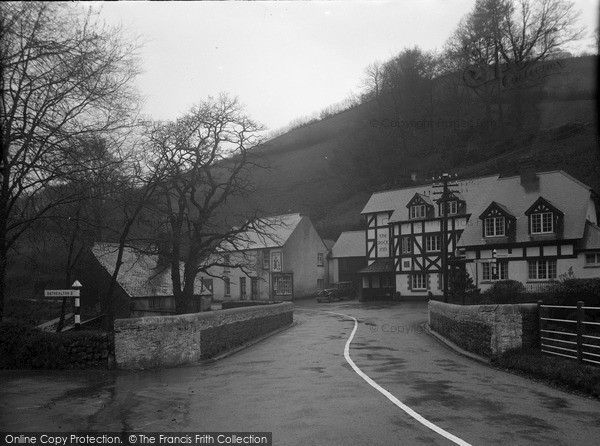 Photo of Waterrow, The Post Office And Rock Inn 1940