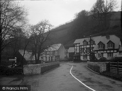 The Post Office And Rock Inn 1940, Waterrow