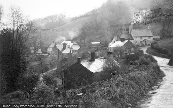 Photo of Waterrow, The Village c.1950