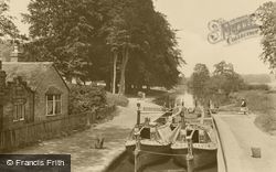 Watford, Cassiobury Park and Iron Bridge Lock 1921