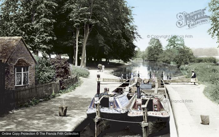 Watford, Cassiobury Park And Iron Bridge Lock 1921