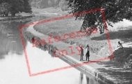 Cassiobury Park, The Canal 1921, Watford