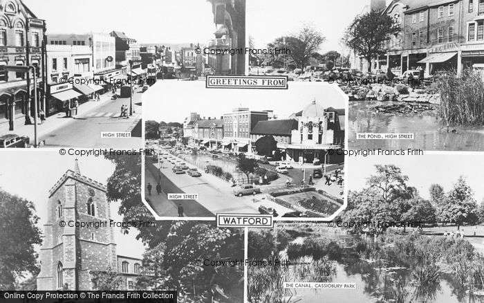 Photo of Watford, Composite c.1960