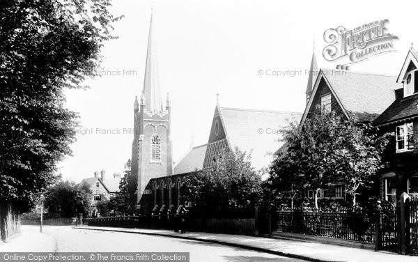 Photo of Watford, Congregational Church 1906