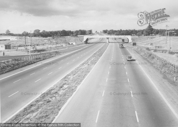 Photo of Watford, M1 Motorway c.1965