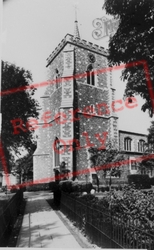 St Mary's Church c.1955, Watford
