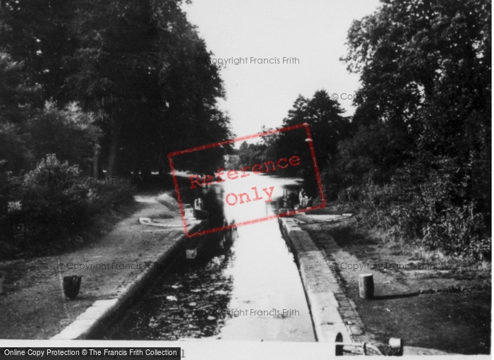 Photo of Watford, The Canal c.1950