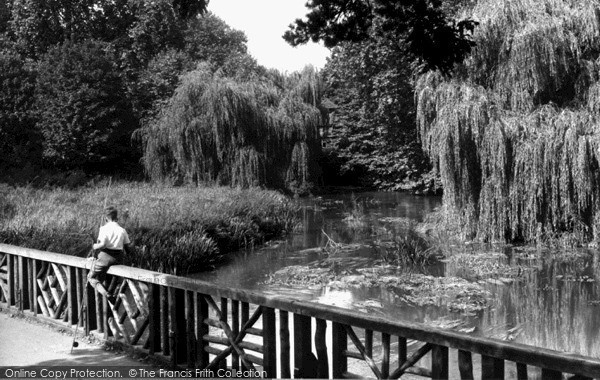 Photo of Watford, The Mill, Cassiobury Park c.1955
