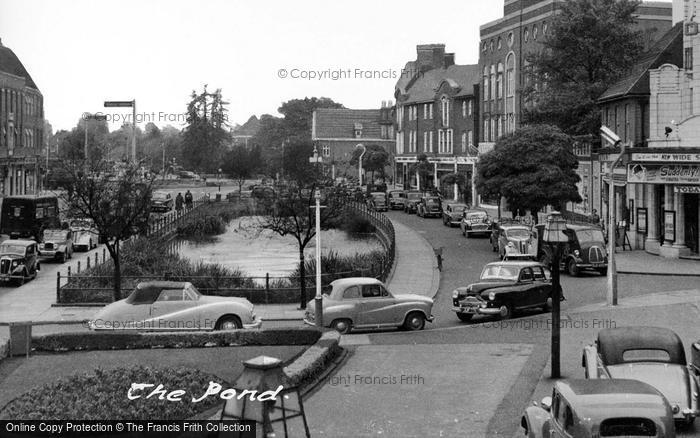 Photo of Watford, The Pond c.1955