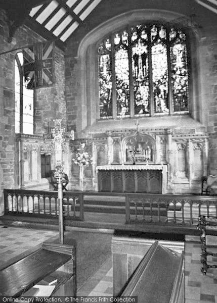 Photo of Wath Upon Dearne, All Saint's Parish Church Interior c.1960