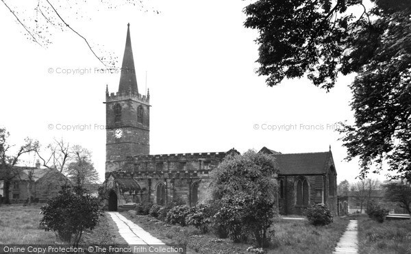 Photo of Wath Upon Dearne, All Saints Church c.1950