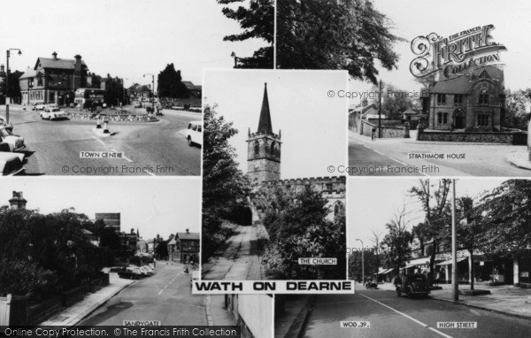 Photo of Wath Upon Dearne, Composite c.1965