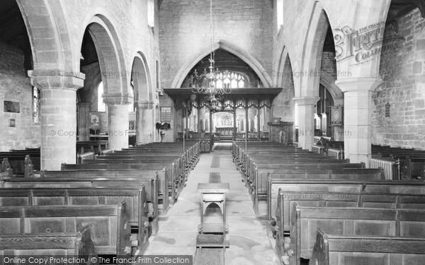 Photo of Wath Upon Dearne, Parish Church Interior c.1950