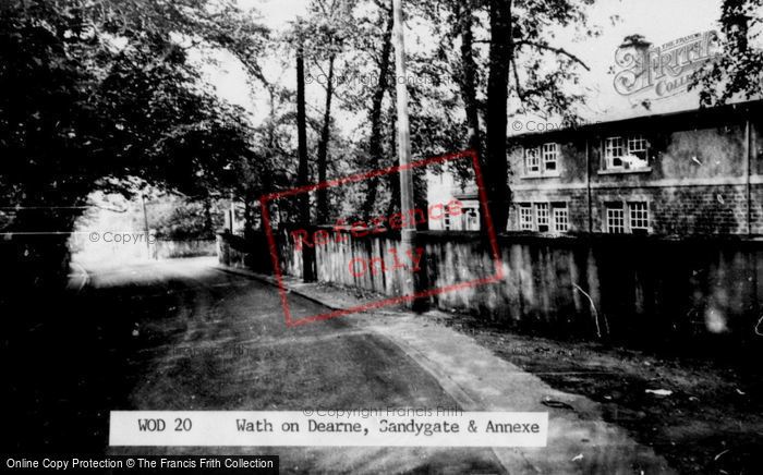 Photo of Wath Upon Dearne, Sandygate Avenue c.1955