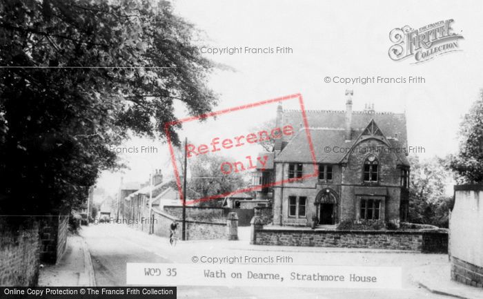 Photo of Wath Upon Dearne, Strathmore House c.1965