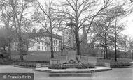 Wath-upon-Dearne, the Memorial and Town Hall c1950