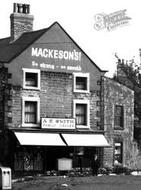 Wath-Upon-Dearne, The Roundabout, Grocer's Shop c.1955, Wath Upon Dearne