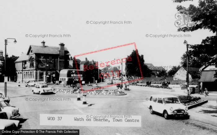 Photo of Wath Upon Dearne, Town Centre c.1965