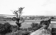 Wath-upon-Dearne, view from New Hill c1965